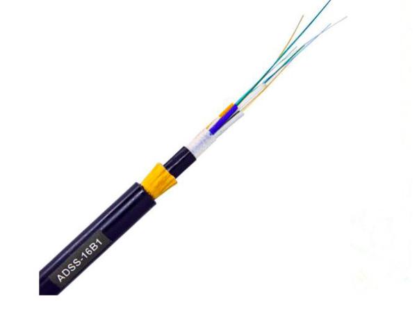 12 Core Network HDPE Fiber Optic Cable  ADSS Spam 120m All Dielectric