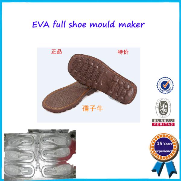 Full Shoe EVA Mould Sturdy Steel Plastic Injection Shoe Sole Mold