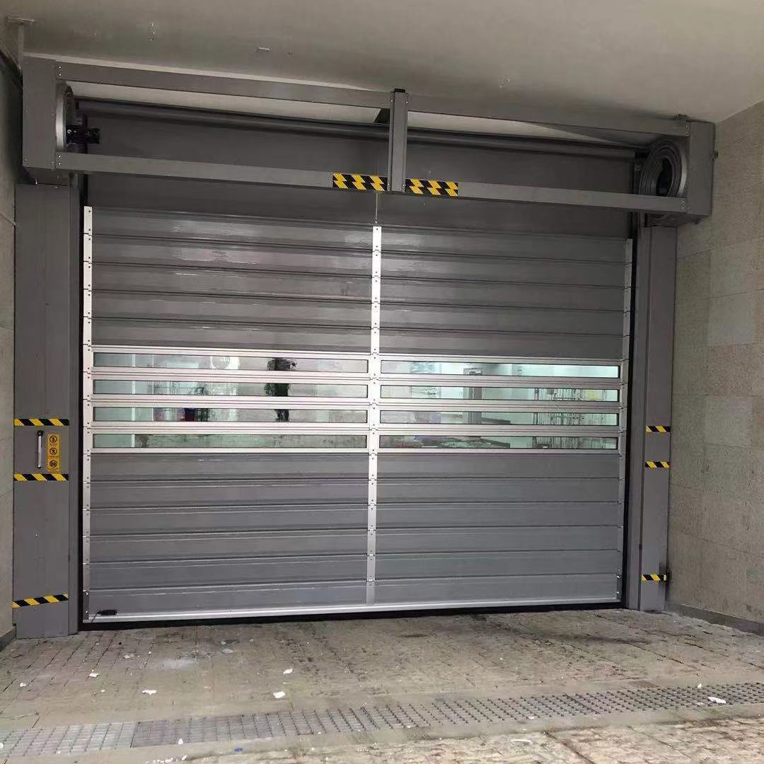 Clean-Environment Spiral High Speed Door Electronics Manufacturing Facilities Access System