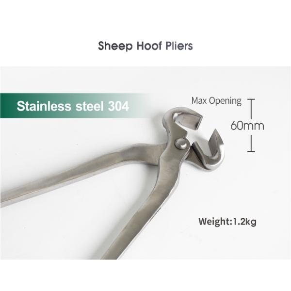 Плоскогубцы ремонта копыта козы и овец для утески копыта, материала нержавеющей стали с длинным сроком службы
