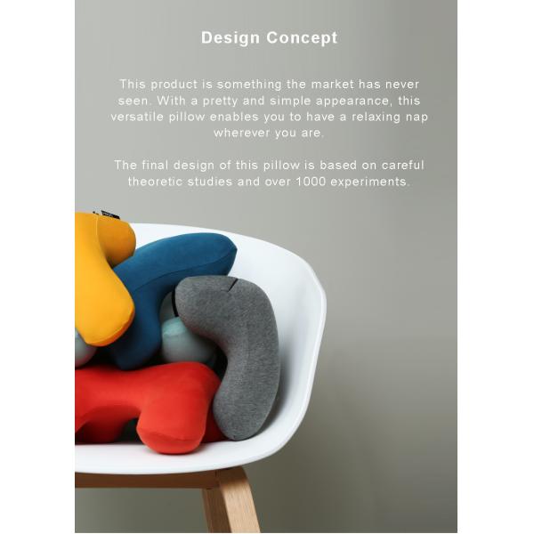 Slow Rebound Travel Memory Foam Neck Pillow Office Napping Pillow