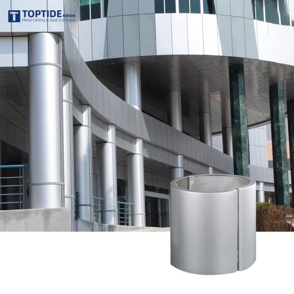 CTC Metal Column Covers Post Wrappings With Powder Coating Surface Treatment