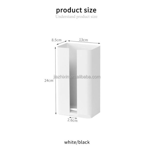 Hot Sales Metal Kitchen Holder Rectangular Napkin Dispenser Box Bathroom Wall Mount Toilet Paper Magnetic Tissue Storage Shelf