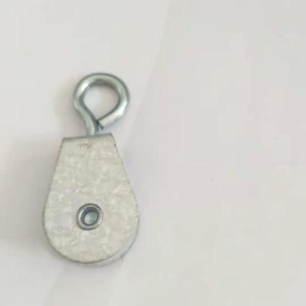 Nylon 4.5cm Plastic Rope Pulley For Poultry Chicken House Drinking System