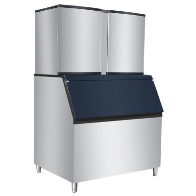 Máquina de cubos de gelo comercial de alta produtividade com capacidade de 480 kg
