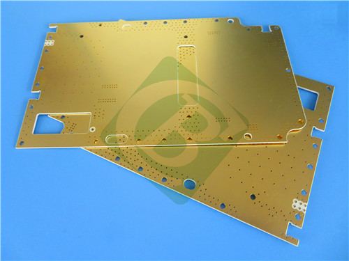 RO3210 PCB 2-Layer 0.8mm Thick Immersion Gold Finish