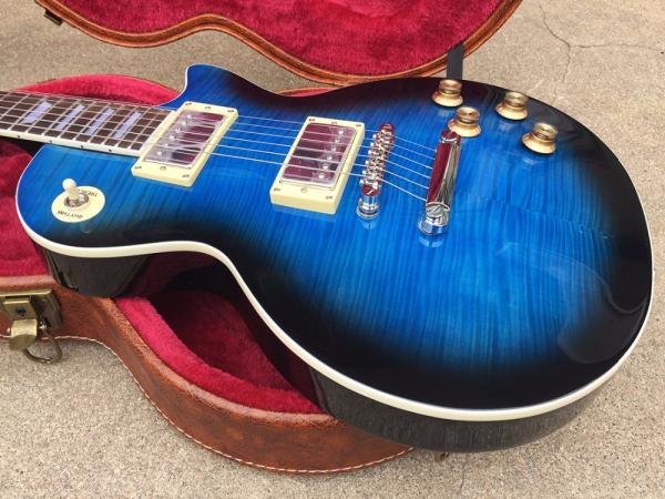 Unicorn Vintage Standard Honolulu LP Blue Electric Guitar