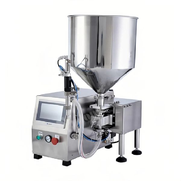 Semi Automatic Paste Filling Machine Gear Pump Filling And Sealing Equipment