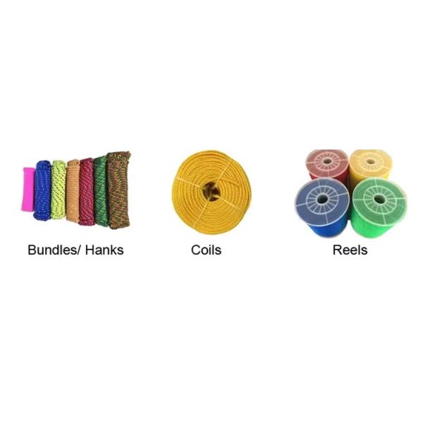 3 Strand PE Rope with Hinge Design in High-Visibility Colors for Weather-Resistant Packing