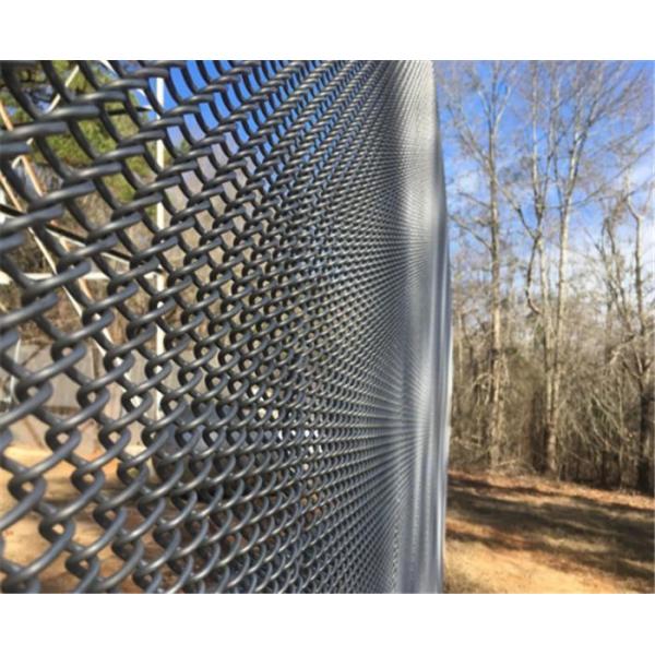 Heavy Zinc Coated Chain Link Fence Fabric Boundary Wall Galvanized Steel