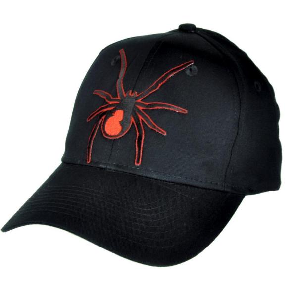 Brimmed Adjustable Unisex Baseball Caps Hot Leather Kids Size Web / Spider Flame