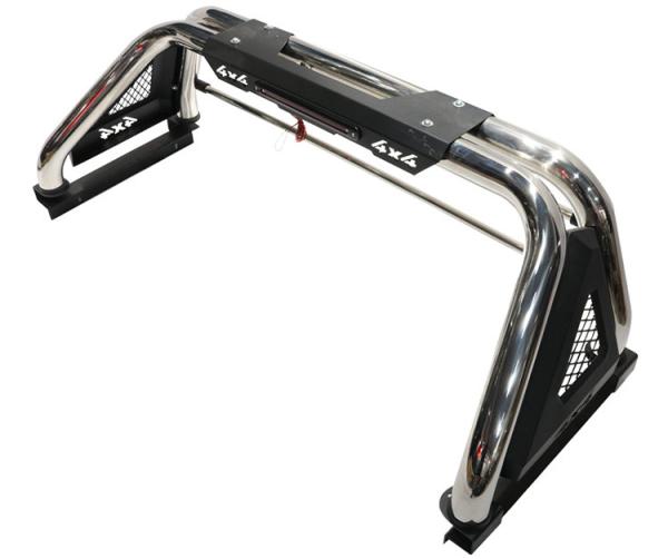 Off Road 4x4 Black Stainless Steel Truck Roll Bar For Ford Ranger