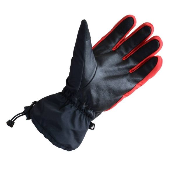 Customized Size Leather Ski Gloves Waterproof Touch Screen Warm Insulated Breathable Cold Weather Gloves for Men Women