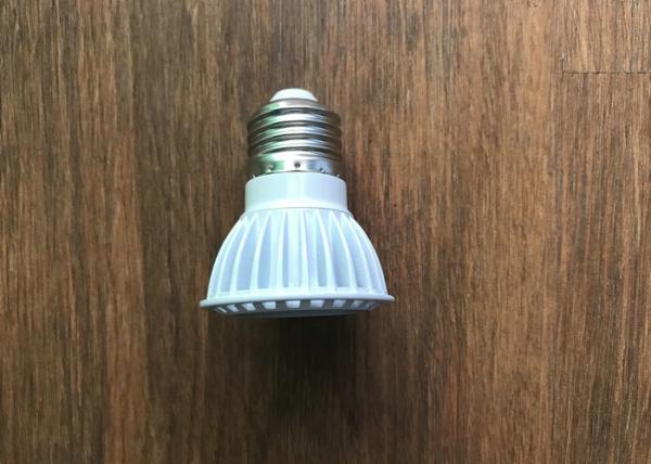 12v 7 Watts Led Spot Bulbs Smd3030 Mr16 Dimmable With White Aluminum Housing