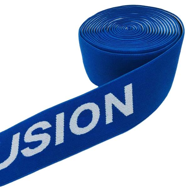 Hot Sale Woven Jacquard Elastic Webbing Band Custom Width Nylon Shoulder Strap Jacquard Strap webbing with Custom Logo