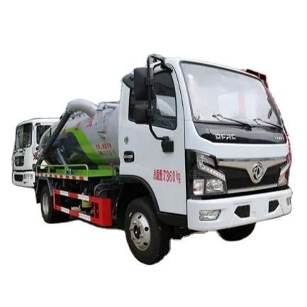 Le plus bon marché Mini 4*2 4000 litres aspirateur camion aspirateur d' égouts avec pompe