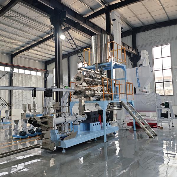 Dog Fish Cat Pet Food Extruder equipment / machine , Dry pet food machinery