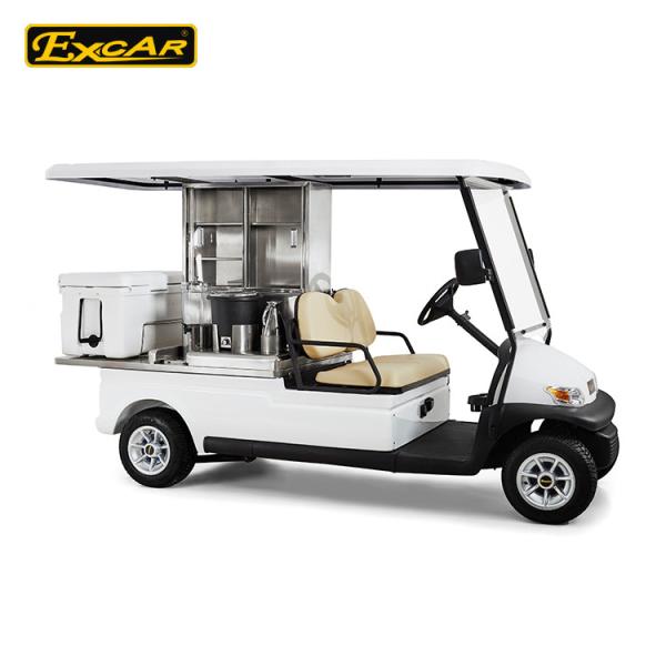 A companhia de eletricidade do veículo Carts o vintage para adultos, carrinho a pilhas confortável do golfe