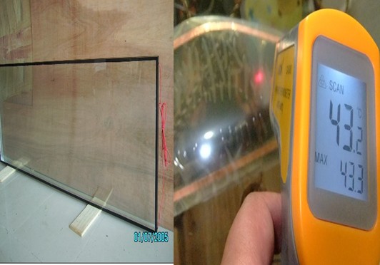 ITO PET film for anti-fog