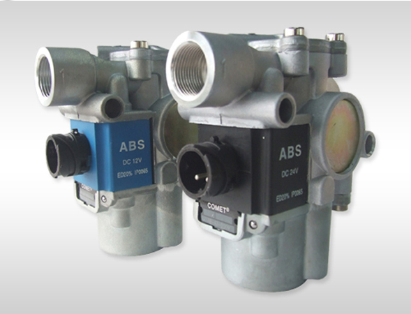 Bobina magnética de 9m m de agujero del diámetro del ABS del solenoide de la válvula doble del modulador