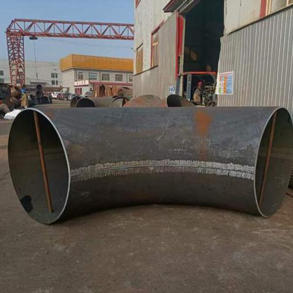 Thick Wall Butt Welded Pipe Fittings 90 Degree Welded Elbow Q235B
