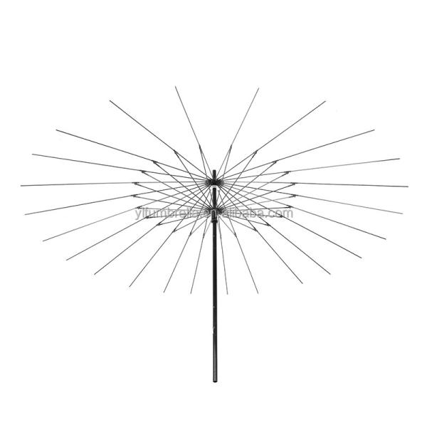 21 Inches*24k Umbrellas Glass Fiber Frame Rust Resistant Toughness Open Hand Umbrella