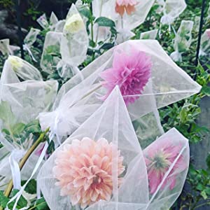Organza Bags, Mesh Drawstring Gift Bags Small for Jewelry Wedding Party Baby Shower Favor Bags
