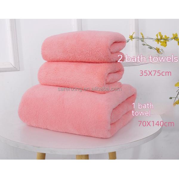 Домашний пользовательский логотип Полотенце набор Коралловый бархатные ванные полотенца Микроволокно Волосы Спорт Детское Полотенце с капюшоном