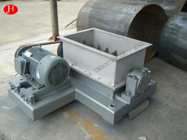 Equipamento triturador automático de fécula de mandioca de aço inoxidável 480 mm
