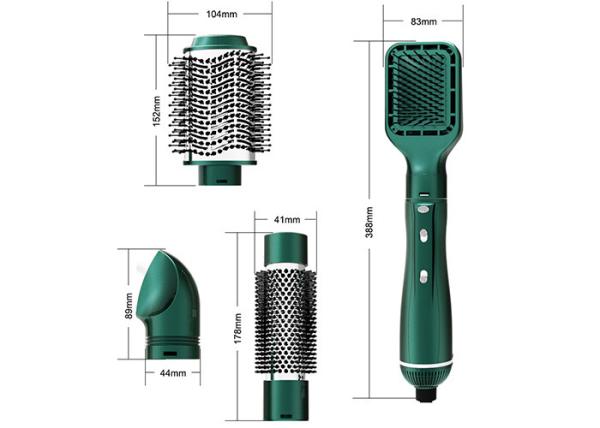 Mestar Hair Dryer Straightener Curler And Volumizer Brush 4 In 1