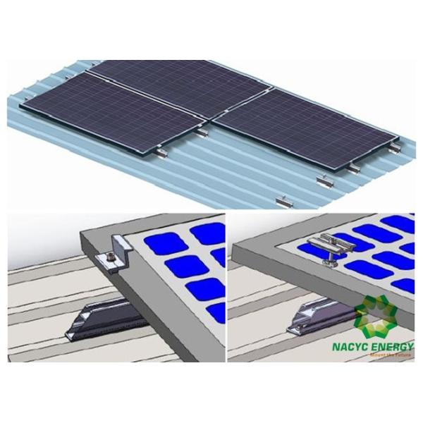High Corrosion Resistance Industrial and Commercial Solar power Racking Systems solar power roof mounting systems 