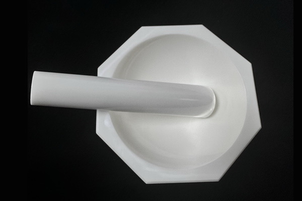60mm 80mm 100mm 120mm Zirconia Ceramic Mortar With Pestle