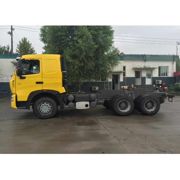 Dump Truck SINOTRUK HOWO A7 371HP LHD 6X4 25 - 40 tons For Construction Industry