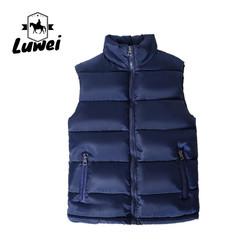 Moda Homem Poliéster Casual Utilidade Leve Dimensão Plus Padding Vestido Puffer Sem Manga Vestido Para Homens