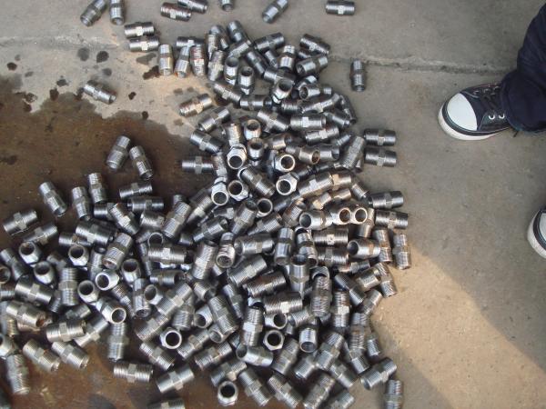 Corrosion Resistant B462 ASTM Pipe Fittings , Carpenter 20Cb3 N08020 Hex Steel Pipe Nipple Boss