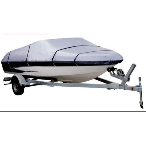 10M * 4M UV Resistant Blue Color Polyester Boat Cover Heat Resistant Tarp