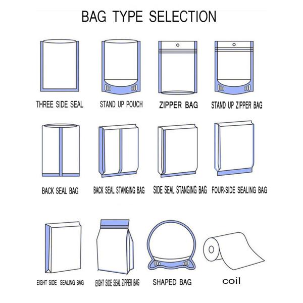 50-200микрон Толщина стойкий мешок Kraft Paper Bags для упаковки чайных пакетов