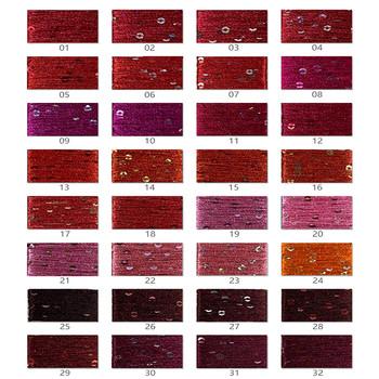 100% Polyester Hand Arm Knit Yarn Super Bright Decoration With Clothing Ornament