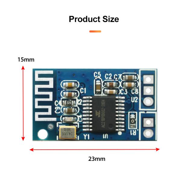 CA-6928 Blueteeth Audio Module with Dual Digital Sound Amplifier and LED Power Supply