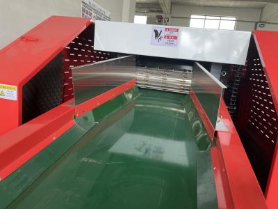 High Efficiency PP PE Woven Bags Shredder Crusher For Woven Bags Discharge Size Adjustable