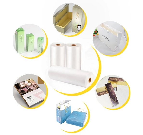 25миллиметровая теплая ламинирующая матовая пленка с высокой прозрачностью и непрозрачной отделкой