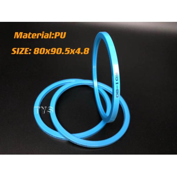 Blue Color EX200 Excavator Seals PU Material Swivel Seal 90.5*80*4.9