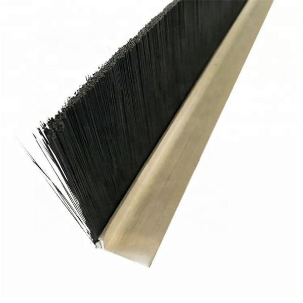 Steel Wire Horse Hair Strip Brush Anti Electrostatic For Conveyor