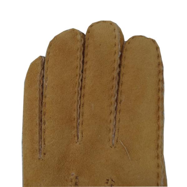 Lambskin Fashion Womens Soft Leather Gloves Plain Style For Hands Warm