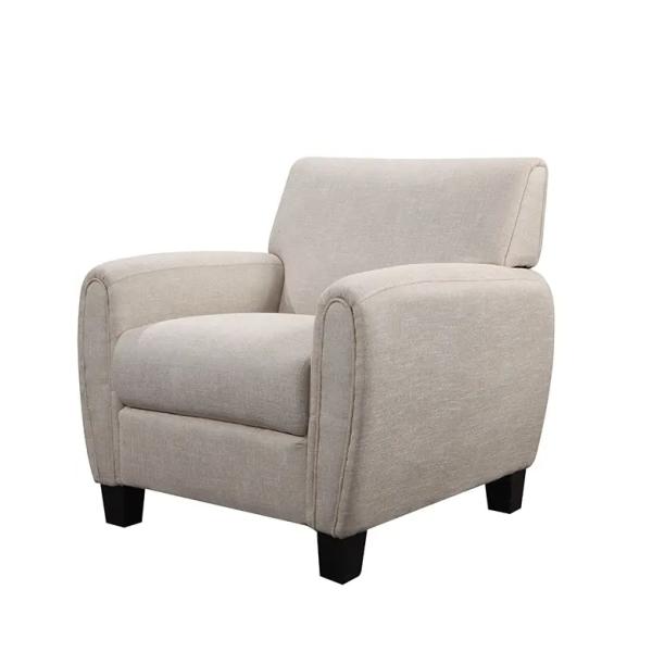 Stain Resistant Modern Single Seater Chair Antiwear Nontoxic For Living Room