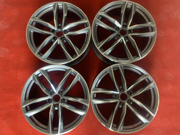 Audi RS6 2019 ET37 5 Double Spoke 20 Inch Aluminum Rims Lightweight