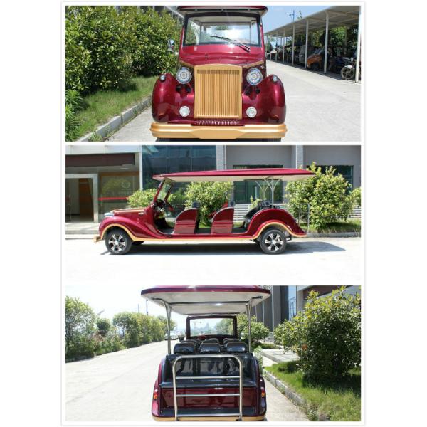 Luxury Antique 12 Seater Classic Electric Cars Lead Acid Cell Battery Operated