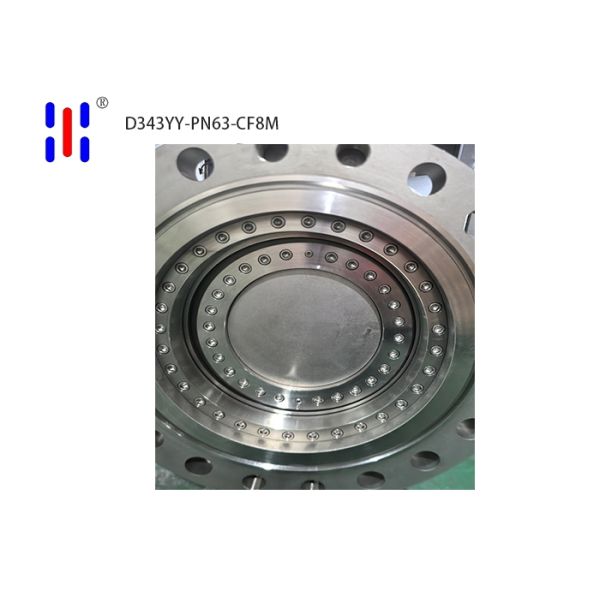 Removable Seat Flanged Triple Offset Butterfly Valve PN63 CF8M Body
