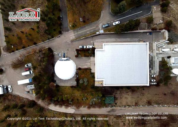Diameter 11M Geodesic Dome Tents For 100 People Capacity Outdoor Party Events