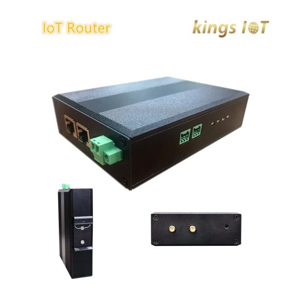 WiFi6 3000Mbps Industrial IoT Router with RS485 and RS232